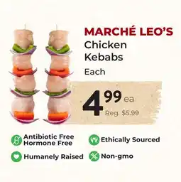 Marche Leo's LEO'S Chicken Kebabs offer