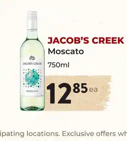 Marche Leo's JACOB'S CREEK Moscato offer