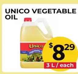 Food World Supermarket UNICO VEGETABLE OIL offer