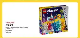 Staples LEGO Classic Creative Space Planets - 450 Pieces offer