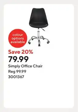 Staples Simply Office Chair offer