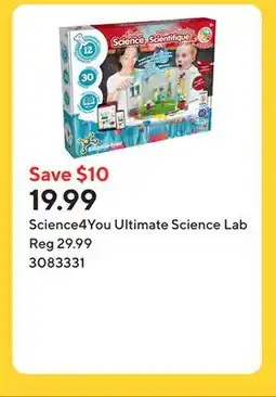 Staples Science4You Ultimate Science Lab offer