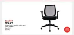Staples Union&Scale Essentials Mesh Fabric Task Chair Black offer