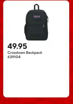 Staples Crosstown Backpack offer