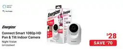 Visions Electronics Connect Smart 1080p HD Pan & Tilt Indoor Camera offer