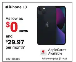 Visions Electronics iPhone 13 offer