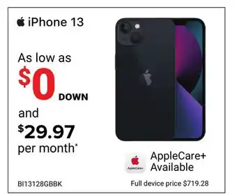 Visions Electronics iPhone 13 offer