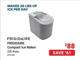 Visions Electronics FRIGIDAIRE Watts EFIC189 Compact Ice Maker offer