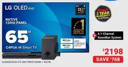 Visions Electronics LG 65 Native 120Hz Panel 4K Smart TV PANEL offer