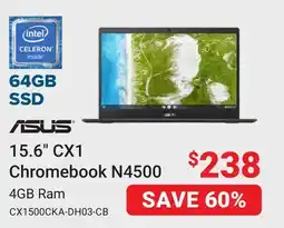 Visions Electronics 15.6 CX1 Chromebook N4500 offer
