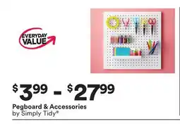 Michaels Pegboard & Accessories by Simply Tidy offer