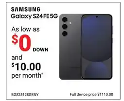 Visions Electronics SAMSUNG Galaxy S24FE5G offer