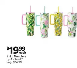 Michaels 1.18 L Tumblers by Ashland offer