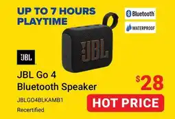 Visions Electronics JBL Go 4 Bluetooth Speaker offer