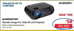 Visions Electronics Monster Image Pro 720p HD LCD Projector offer