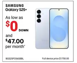 Visions Electronics Galaxy S25+ offer