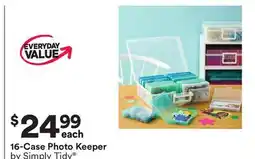 Michaels 16-Case Photo Keeper by Simply Tidy offer