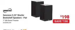 Visions Electronics Sessions 5.25 Woofer Bookshelf Speakers - Pair offer