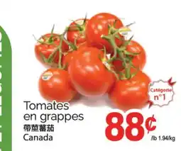 T&T Supermarket TOMATES EN GRAPPES offer