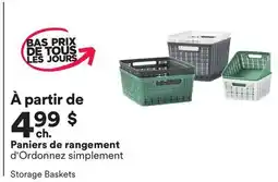 Michaels Paniers de rangement d'Ordonnez simplement offer