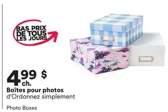 Michaels Boîtes pour photos d'Ordonnez simplement offer
