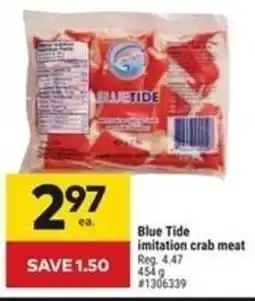 Giant Tiger Blue tide imitation crab meat offer
