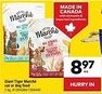 Giant Tiger Giant tiger marché cat or dog food offer