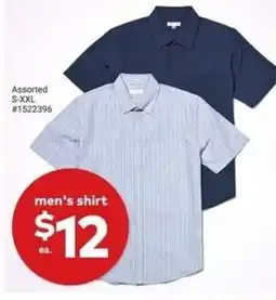 Giant Tiger Men's shirt offer