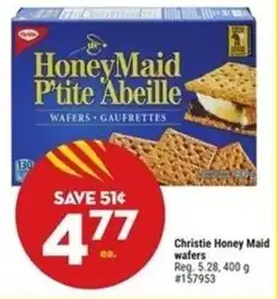 Giant Tiger Christie honey maid wafers offer
