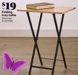 Giant Tiger Folding tray table offer