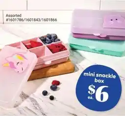 Giant Tiger Mini snackle box offer