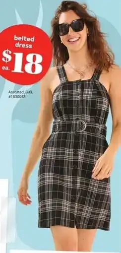 Giant Tiger Belted dress offer