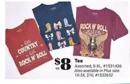Giant Tiger Tee assorted offer