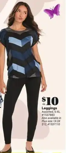 Giant Tiger Leggings Assorted offer