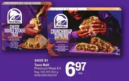 Giant Tiger Taco bell premium meal kit offer