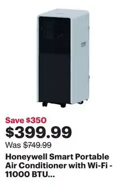 Best Buy Honeywell Smart Portable Air Conditioner with Wi-Fi - 11000 BTU (8,000 BTU SACC) offer