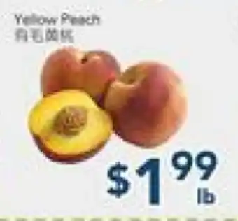 Oceans Fresh Food Market Yellow peach offer