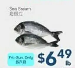 Oceans Fresh Food Market Sea Bream offer