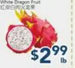 Oceans Fresh Food Market White Dragon Fruit offer