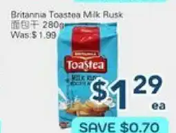 Oceans Fresh Food Market Britannia Toaster Milk Rusk offer