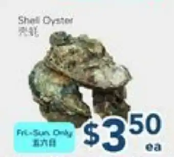 Oceans Fresh Food Market Shell Oyster offer