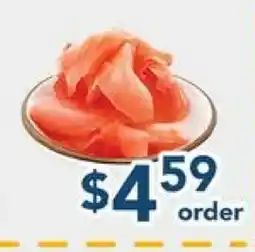 Oceans Fresh Food Market Sushi Ginger offer