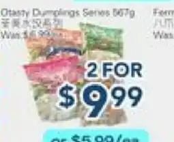 Oceans Fresh Food Market Dumplings Series offer