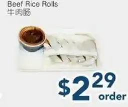 Oceans Fresh Food Market Beef Rice Rolls offer