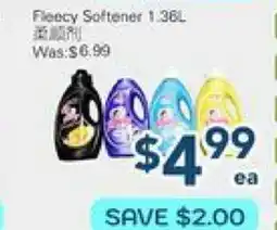 Oceans Fresh Food Market Fleecy Softener offer