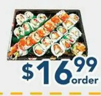 Oceans Fresh Food Market Roll Combo offer