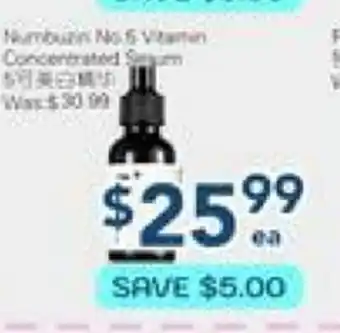 Oceans Fresh Food Market Vitamin Concentrated Serum offer