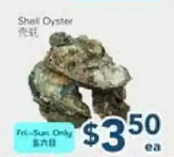 Oceans Fresh Food Market Oyster offer