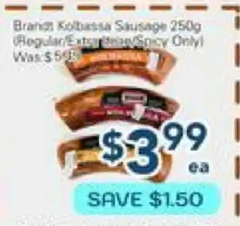Oceans Fresh Food Market Sausage offer