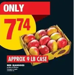No Frills Red mangoes offer